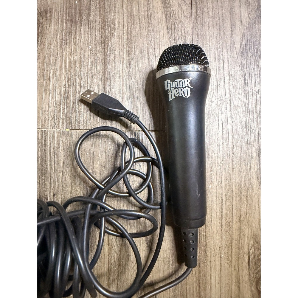 Guitar Hero USB Microphone RedOctane Model E-UR20 Wired Gaming Mic